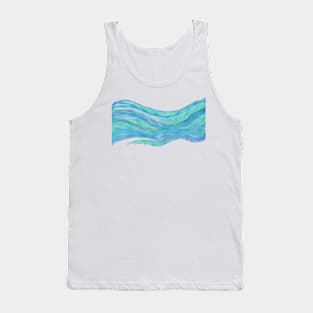 Waves Abstract Tank Top